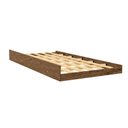 Ver imagem 5 de Beliche com Cama Auxiliar Jaspe Treliche Mdf Cor:castanho