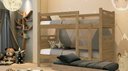 Ver imagem 2 de Beliche com Cama Auxiliar Jaspe Treliche Mdf Cor:castanho