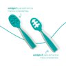 Kit 2 Colheres de Treinamento Introdução Alimentar para Bebê 6 Meses Colorido Buba - 4