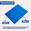 Ver imagem 2 de Tapete Gelado para Pet 50cm X 90cm Meu Pet - Tamanho Gg