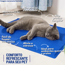 Ver imagem 3 de Tapete Gelado para Pet 50cm X 90cm Meu Pet - Tamanho Gg