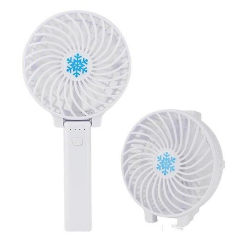 Mini Ventilador Portátil, Dobrável e Recarregável Tipo USB