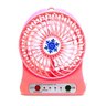 Mini Ventilador Portátil USB Recarregável 3 Velocidades Rosa - 2