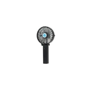 Mini Ventilador Handy Portátil Mão USB Recarregável Preto