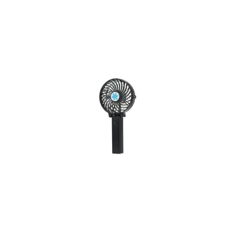 Mini Ventilador Handy Portátil Mão USB Recarregável Preto