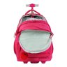 Kit Mochila Feminina Rodinhas Notebook Impermeável Rosa - 5