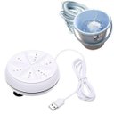 Ver imagem 2 de Mini Maquina Lava Roupas No Balde Usb Portátil