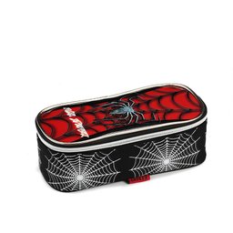 Kit Mochila Rodinhas Infantil Menino Dark Spider Denlex - 4 Kit Mochila Rodinhas Infantil Menino Dark Spider Denlex - 4