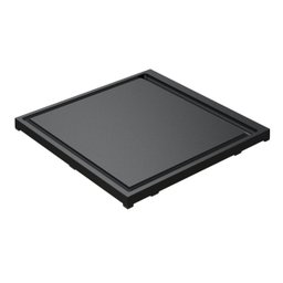 Chapa Bifeteira Lisa Fogão Industrial Sobrepor Ferro 30x30cm - 1