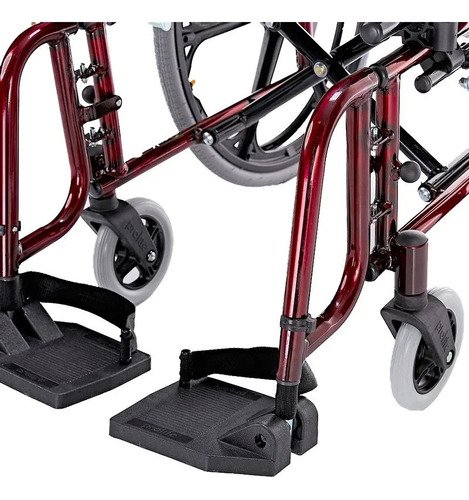 Cadeira de Rodas Elite Plus 52cm 130kg Pneu Antifuro Prolife - 9