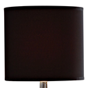 Ver imagem 1 de Cupula Basic Preto (d)20cm (a)18cm - Ex760pt