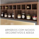 Ver imagem 7 de Cozinha Completa com Balcão 5 Peças Baronesa Nesher Móveis