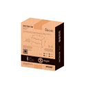 Ver imagem 7 de Mesa de Cabeceira Suspensa Multivisão Flow Gaveteiro Suspenso Aereo 2 Gavetas:preto