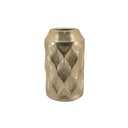 Ver imagem 1 de Vaso Decorativo de Chão Rústico Metal Dourado 43cm Cr0171 Btc