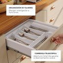 Ver mais imagens de Cozinha Praga Modulada Composta por 06 Módulos 100% MDF com Paneleiros e Balcões