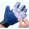 Kit 3 Luva Removedora Pelos Pets Cães Gatos Mão Direita Azul - 1