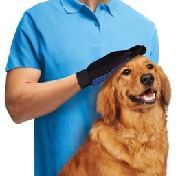 Luva Escova Nano Magnetica Tira Pelos Dos Pets Caes e Gatos - 2