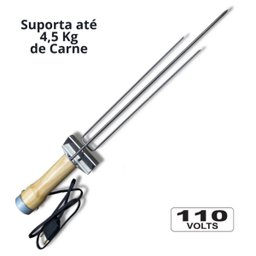 Espeto Eletrico Giratório Churrasco Grill 127 - 2