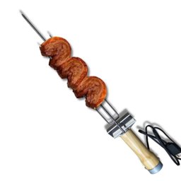 Espeto Eletrico Giratório Churrasco Grill 127 - 1