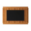 Ver mais imagens de Rack Elegance com Painel Marrocos para Tv até 75 Polegadas 1 Porta 2 Gavetas Jequitibá - Lukaliam