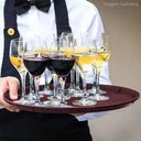 Ver imagem 2 de 48 Bandejas Redonda 34cm Servir Bar Restaurante Crippa Bubble