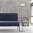 Ver imagem 7 de Luminária Chão 1,80m Pedestal Abajur Led Bivolt Pf-04 Prata