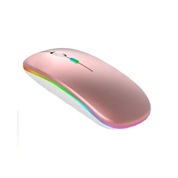 Mouse sem Fio 2.4ghz Kapbom Ka-618 Conforto e Estilo:rosa - 2