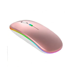 Mouse sem Fio 2.4ghz Kapbom Ka-618 Conforto e Estilo:rosa - 2
