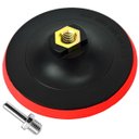 Ver imagem 1 de Suporte de Borracha para Disco de Lixa Boina 125mm Aderente com Adaptador | Fertak