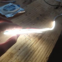 Fita de Led Cob 320led/m Ip20 5 Metros Auto Colante - 5