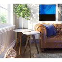 Ver imagem 2 de Conjunto de Mesa Lateral Classic com Pés em Madeira IMCAL
