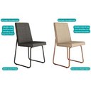 Ver imagem 5 de Kit 4 Cadeiras Sala Jantar Lira 1752 4 Uni Pretografite Preto Carraro