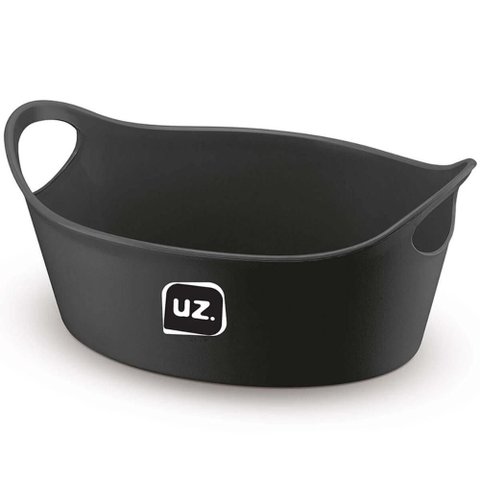 Cesto para Batata Frita Preto 28x12cm Restaurante Bar Lancheria Plus m Uz Utilidades