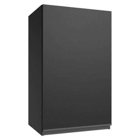 Armário Aéreo 40 Cm 1 Porta Preto Nice Madesa