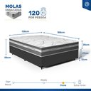 Ver imagem 3 de Cama Box com Colchão de Molas Ensacadas Luve Casal 138cm