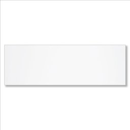 Revestimento Esmaltado Retangular Antartida 30x90cm Branco - 1