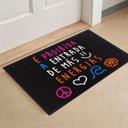 Ver imagem 1 de Tapete É Proibida a Entrada de Más Energias 60x40cm