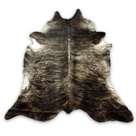 Tapete Couro de Boi Inteiro Grande Araça Escuro