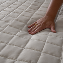 Ver imagem 5 de Kit Colcha Cobre Leito Matelado Casal King Size 3 Peças Dupla Face Soft Areia