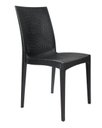Ver imagem 4 de Kit 2 Cadeiras Rattan Preto Reforçada - Construmarcas