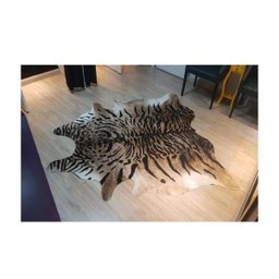 Tapete Sala Couro Inteiro - Animal Print Tigre Java - 3