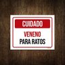 Placa Cuidado Veneno para Ratos 27x35 - 1