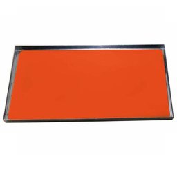 Tapete De Silicone Culinário 40X60 - Linha Prepare Laranja - 2