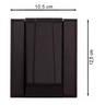 Acabamento para Válvula Descarga Base Hydra Deca Docol Preto Fosco Black Matte Metal Abs Premium Pmx - 5