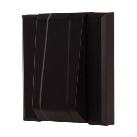 Acabamento para Válvula Descarga Base Hydra Deca Docol Preto Fosco Black Matte Metal Abs Premium Pmx