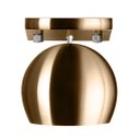 Ver imagem 2 de Lustre Plafon Bola 15 cm Quadrada New Cobre