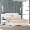Ver imagem 3 de Conjunto Quarto de Casal Completo Ferrara Branco