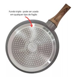 Frigideira Grafito Cook 24cm com Tampa - 3