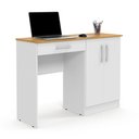 Ver imagem 2 de Mesa Computador Gaveta Portas Sousa Branco Cinamomo