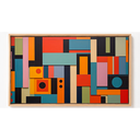 Ver imagem 2 de Quadro Decorativo N°21 160x90cm - Panorâmico - Madeira Clara - Rollflex
